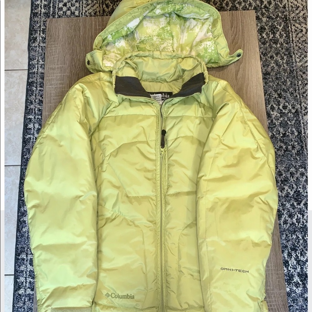 Womens Columbia Down Feather Insulated Jacket